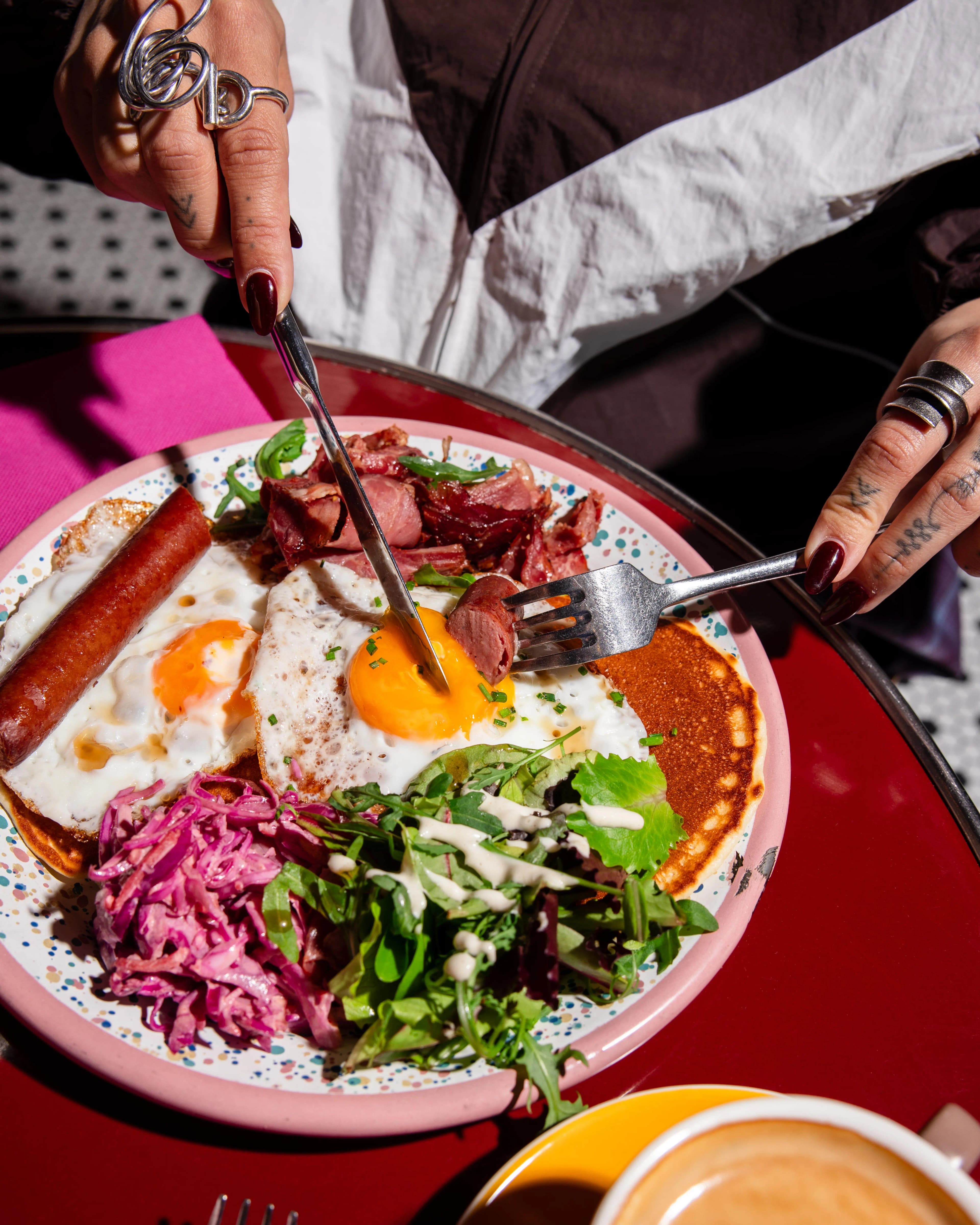 petit dejeuner américain